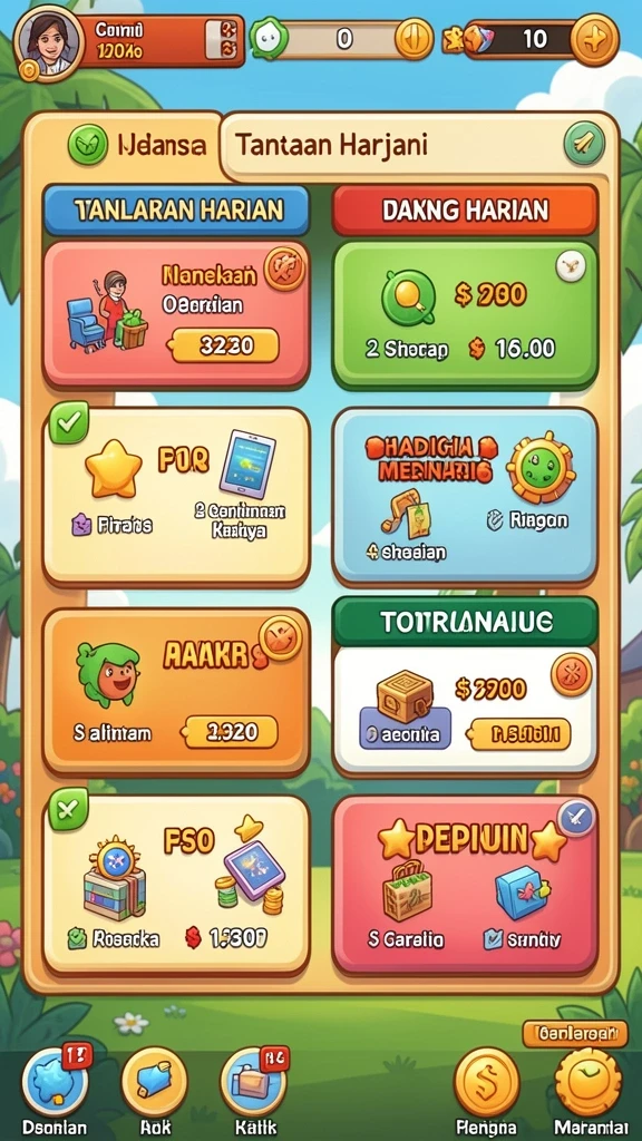 Karakter yang dapat disesuaikan sesuai dengan pilihan pemain.
