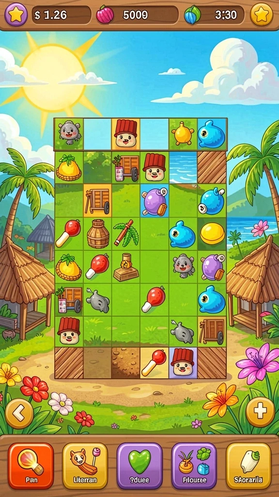 Mode multiplayer yang memungkinkan bersaing dengan teman.