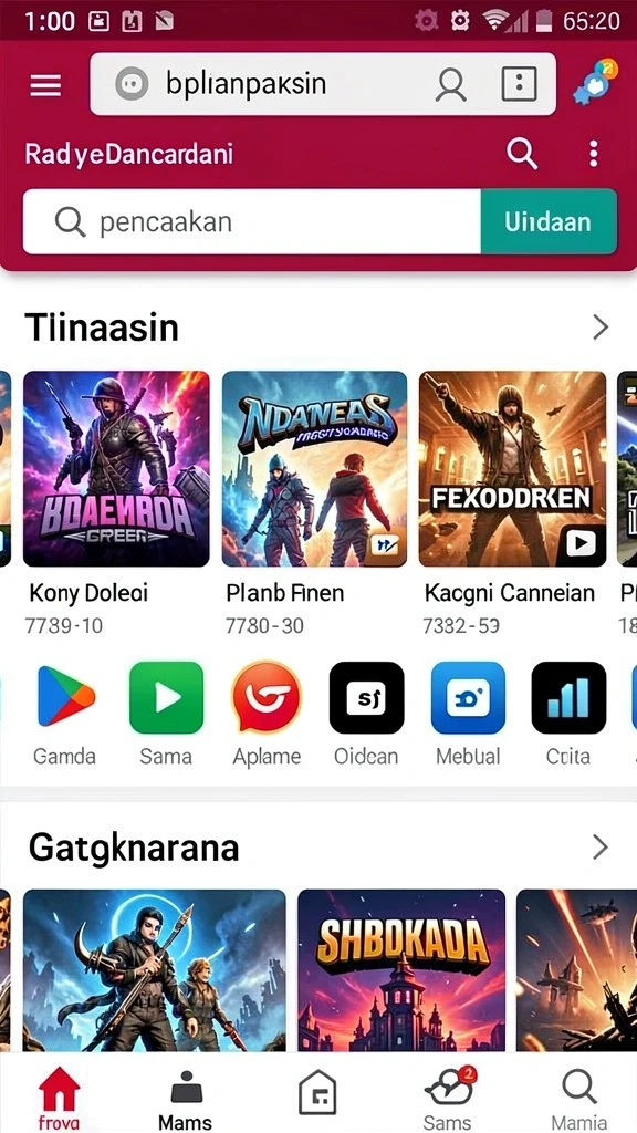 Tampilan antarmuka pengguna yang menarik dan mudah digunakan.