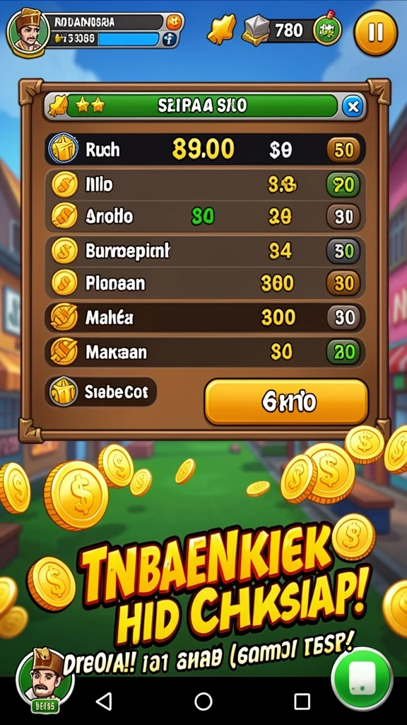 Level baru yang penuh tantangan dan petualangan.
