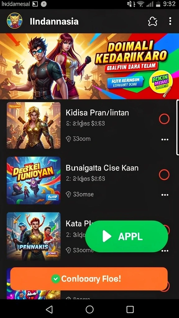 Fitur multiplayer yang memudahkan bermain bersama teman.