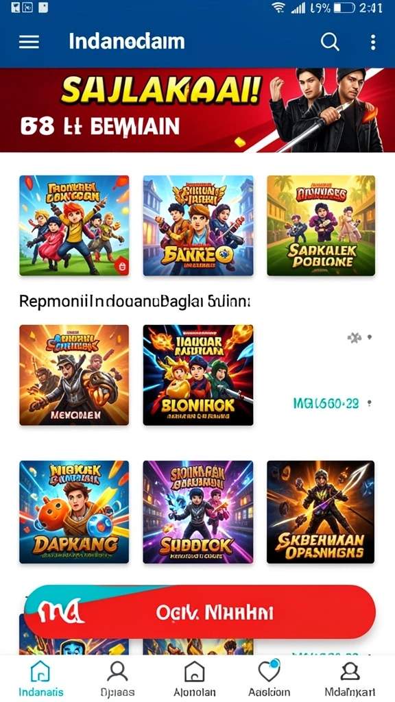 Mode permainan yang seru dan menantang.