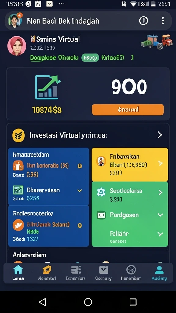 Screenshot menampilkan momen seru saat bermain dengan teman.
