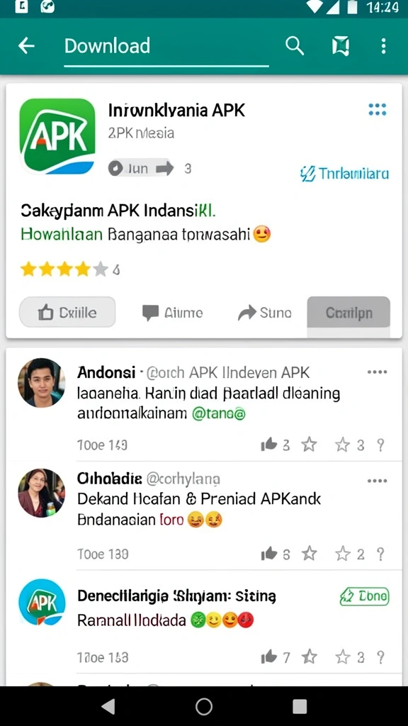 Tampilan antarmuka yang menarik dan modern.
