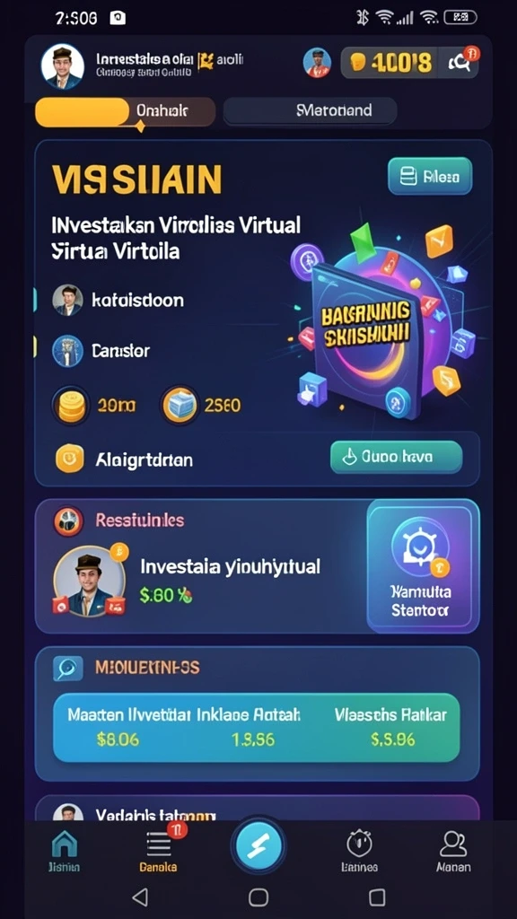 Tantangan harian dengan hadiah menarik.