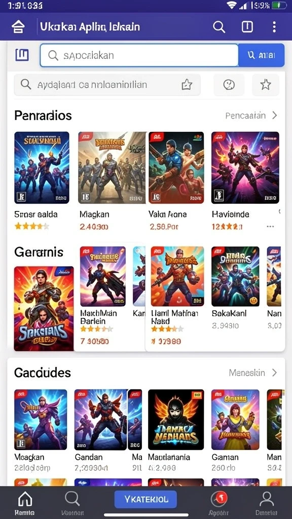 Dunia virtual yang luas dan penuh tantangan.