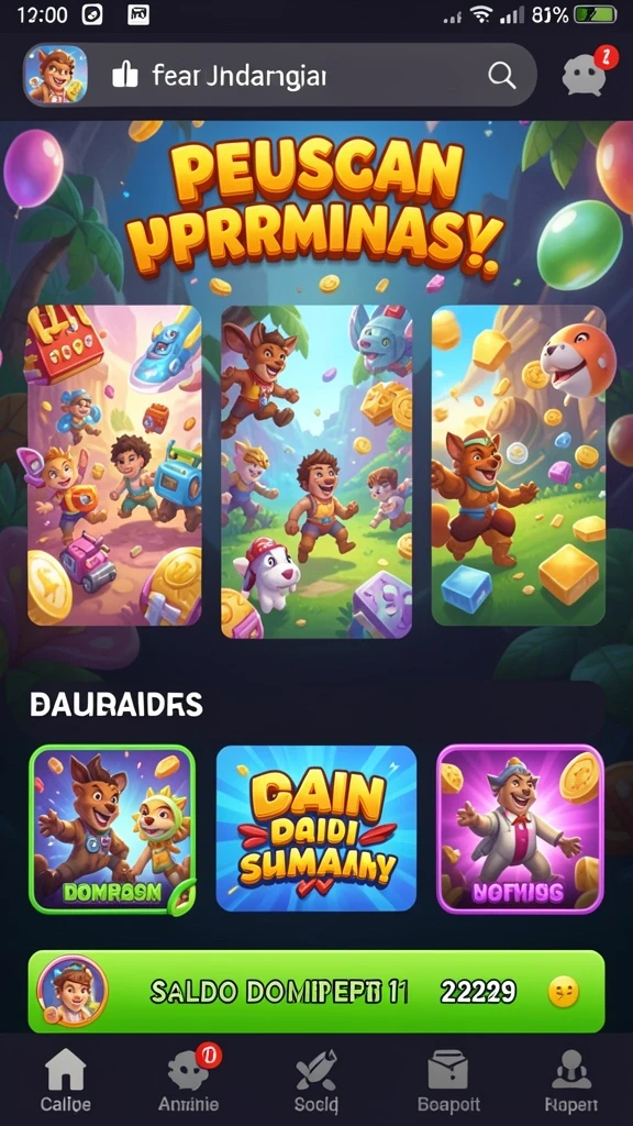 Gameplay yang menarik dengan tantangan seru.