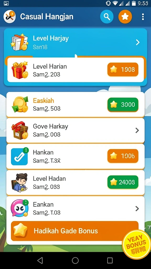 Tampilan antarmuka yang modern dan ramah pengguna.