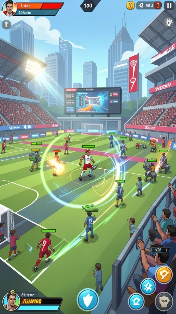 Mode multiplayer yang seru dan kompetitif.
