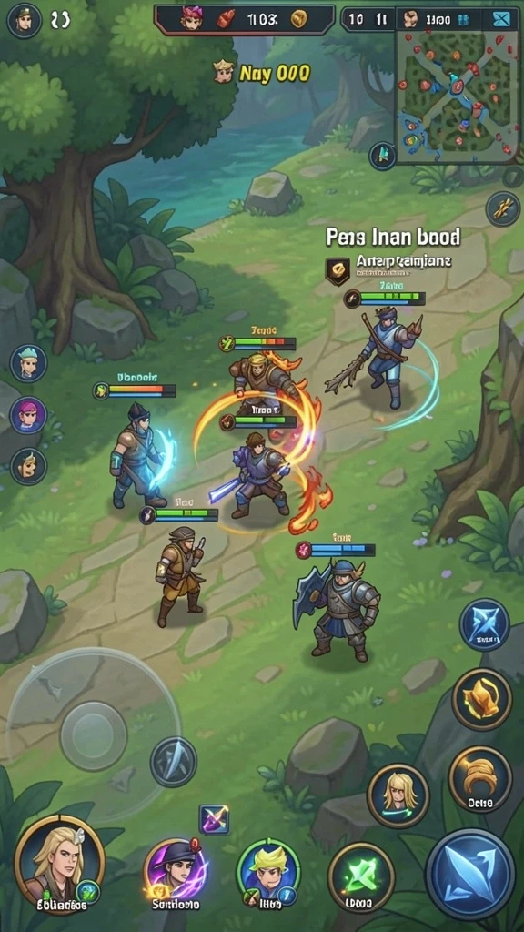 Tampilan grafis yang menawan di dalam game.