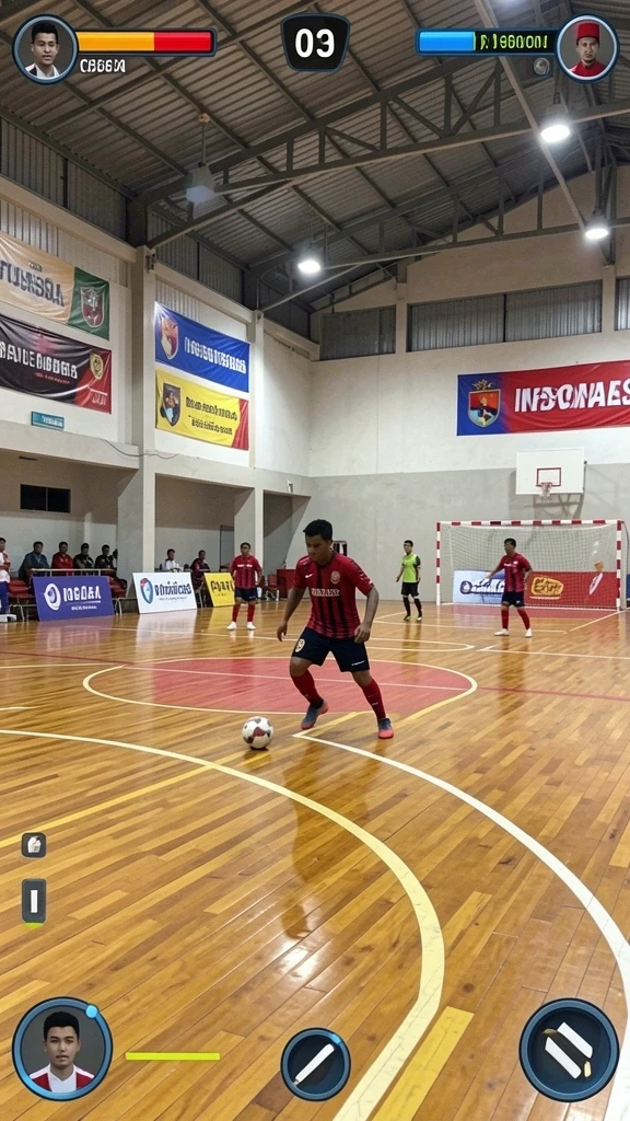 Tampilkan karakter unik yang bisa dipilih.