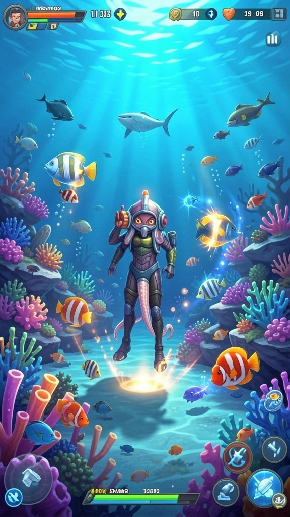 Gambar gameplay menunjukkan level yang seru dan menantang.