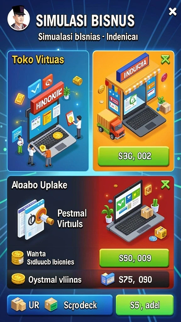 Mode multiplayer yang seru dan kompetitif.