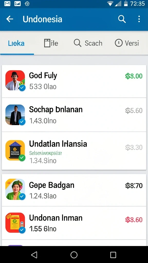 Berbagai jenis taruhan togel yang ditawarkan.
