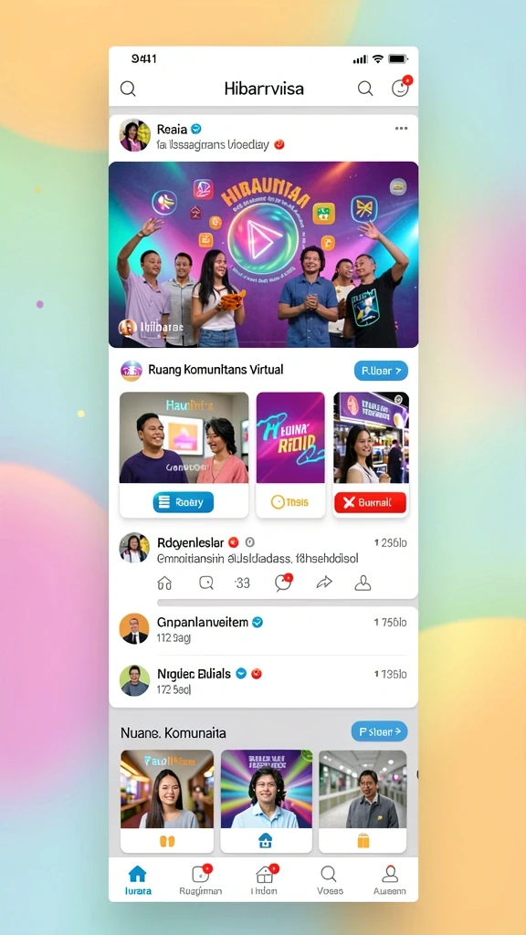 Berbagai tema permainan yang menarik dan menggugah.