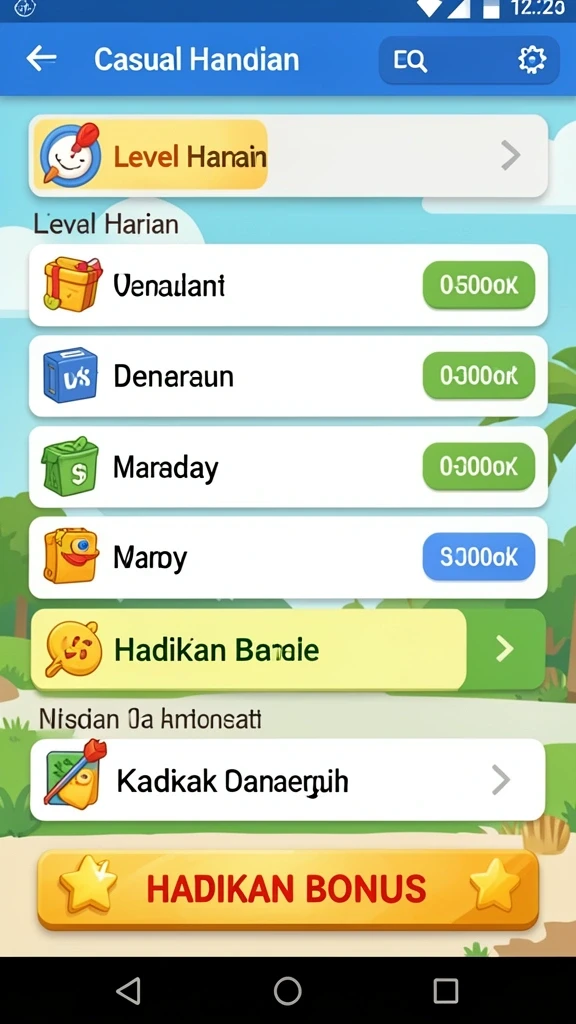 Statistik pemain dan leaderboard yang mudah diakses.