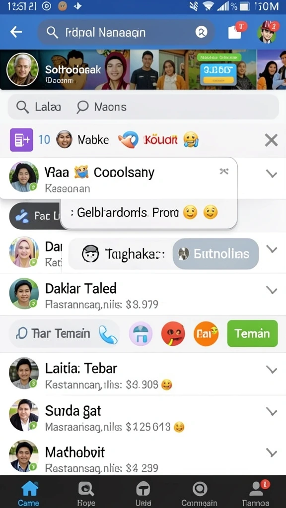 Fitur leaderboard untuk bersaing dengan teman.