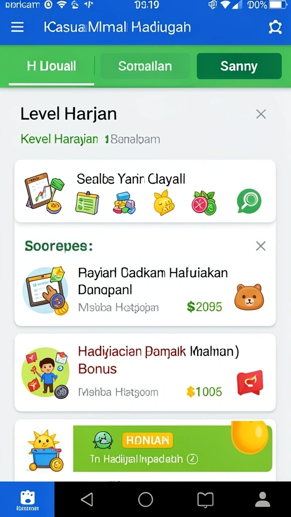 Tampilan antarmuka yang menarik dan mudah digunakan.