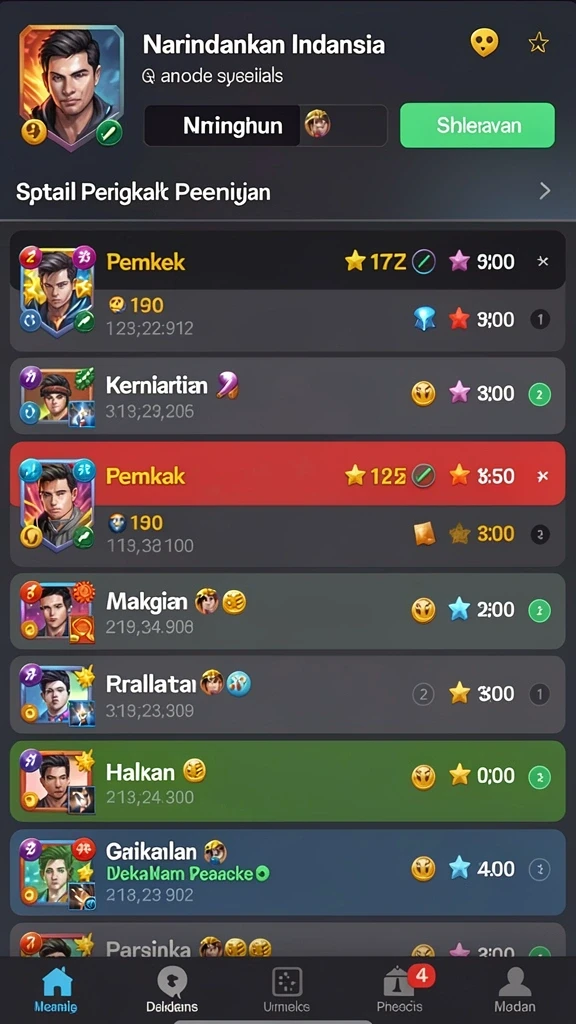 Tampilan antarmuka yang intuitif dan menarik.