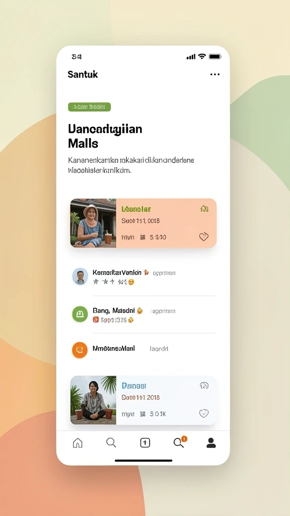Tampilan antarmuka yang menarik dan user-friendly.