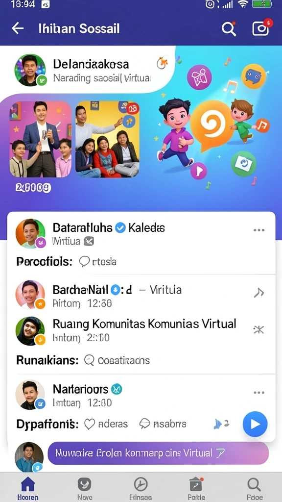 Tampilan antarmuka yang intuitif dan menarik.