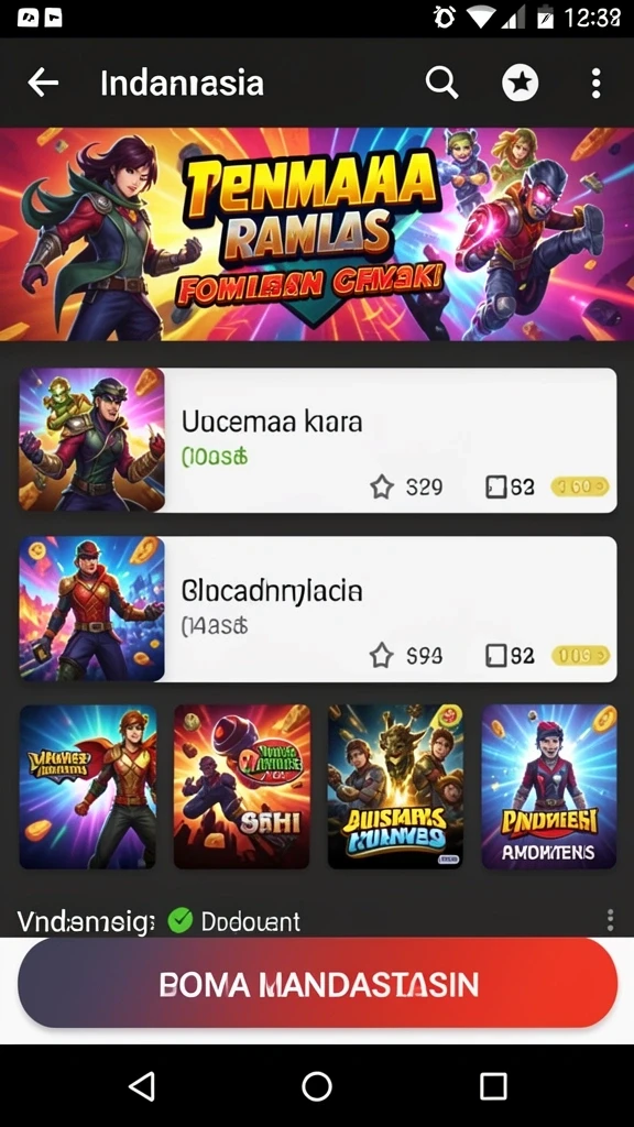 Grafis yang memukau dan detail yang halus.