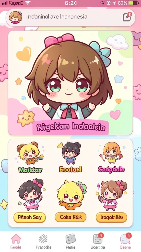 Antarmuka pengguna yang sederhana dan menarik.