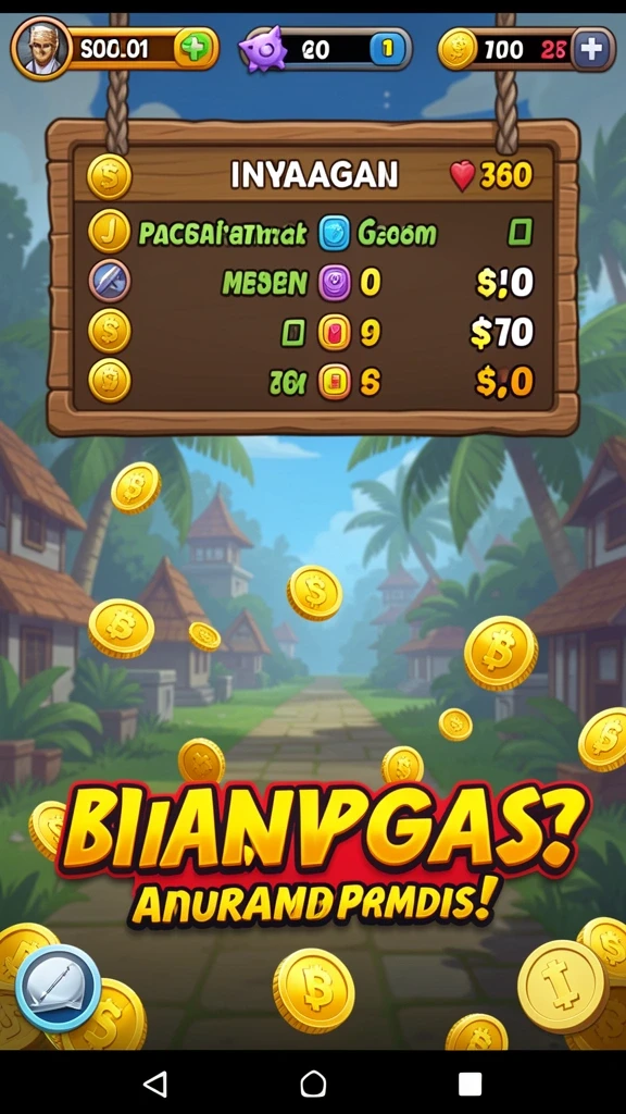 Tampilan utama aplikasi PUCUK4D yang menawan dan mudah digunakan.