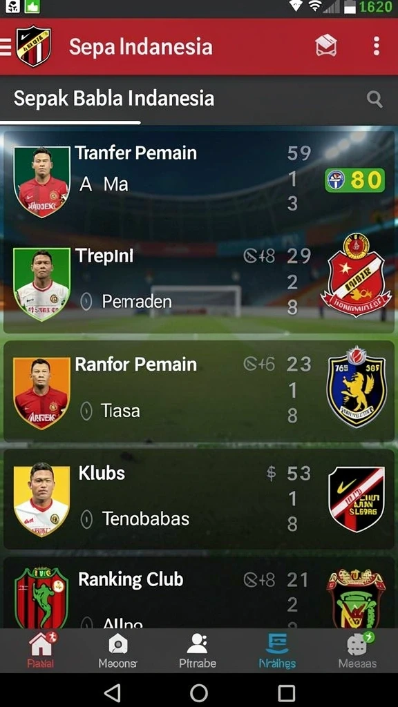 Misi harian yang menantang dan menarik.