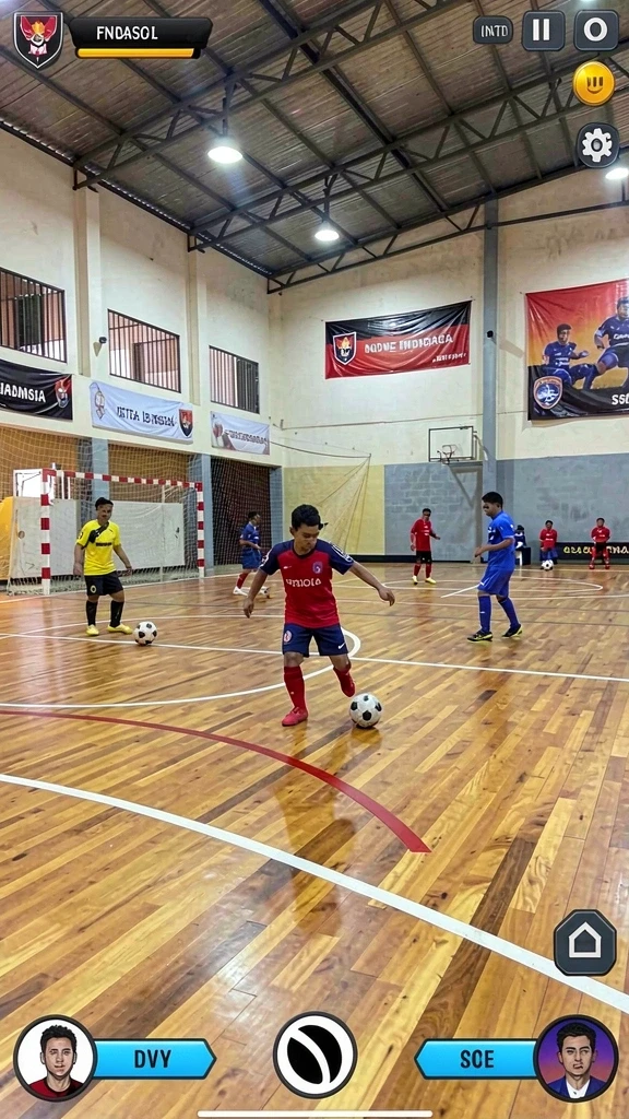 Tampilan antarmuka yang mudah dinavigasi di REMI101.