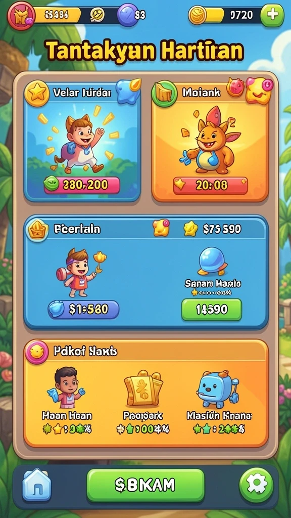 Tampilan antarmuka yang menarik dan mudah dinavigasi.