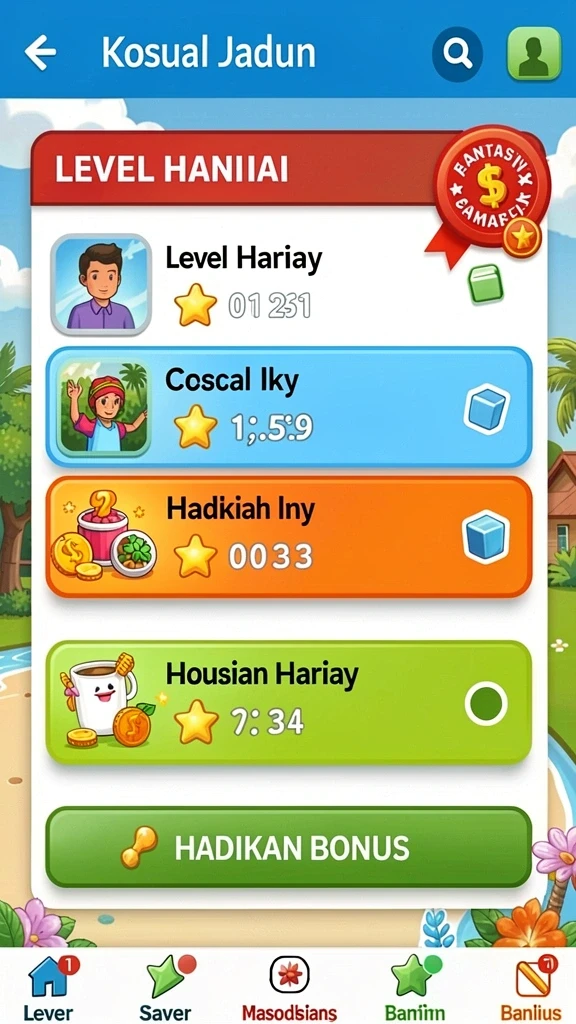Pengalaman multiplayer yang seru bersama teman.