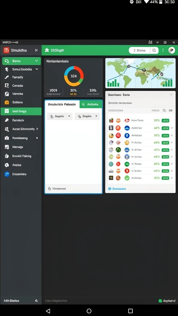 Screenshot menampilkan grafis menawan RPIDWIN.