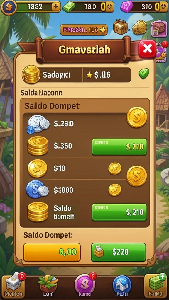 Screenshot menampilkan karakter utama dalam aksi.