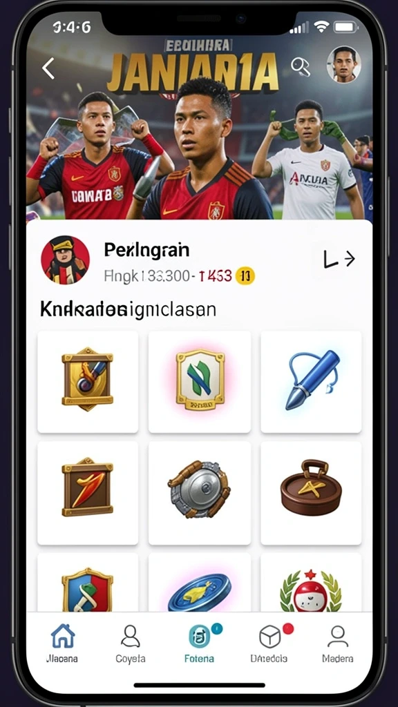 Karakter yang dapat dikustomisasi sesuai preferensi.
