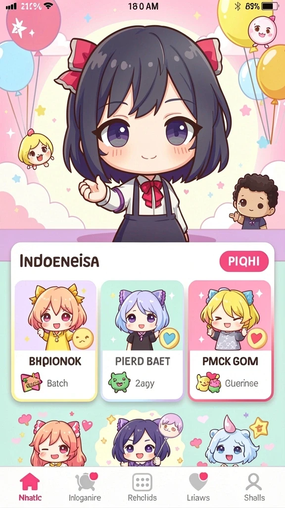 Tangkapan layar aksi permainan yang menarik.