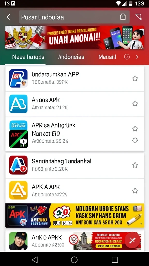 Karakter unik yang dapat dipilih untuk bermain.