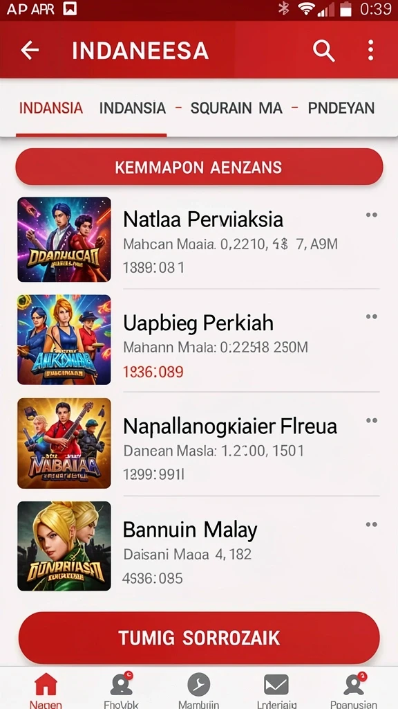 Screenshot menunjukkan tampilan grafis yang memukau dari lingkungan permainan.